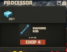 Creativerse Diamond slab and rod01