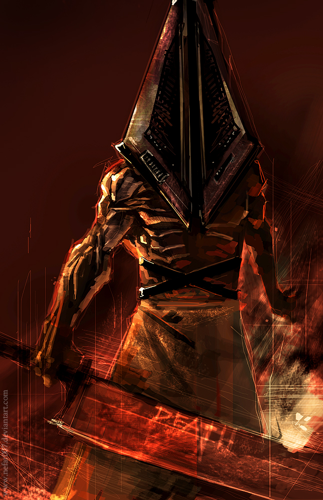 Image Pyramid head by nefar007.jpg Creepypasta Wiki FANDOM