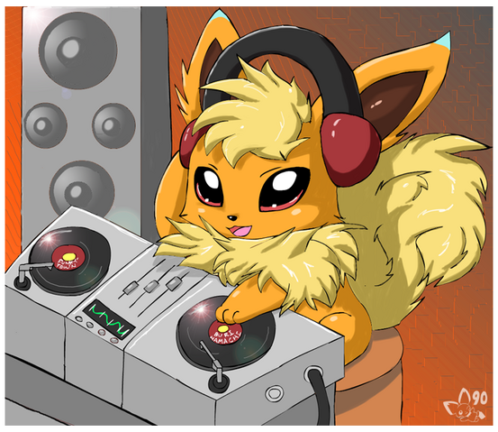 File:Dj flareon by pichu90-d320l98.png