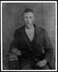 Man on a chair