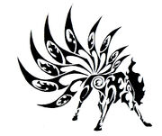 Tribal Tattoo Ninetales