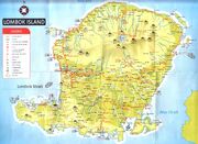 Lombok map