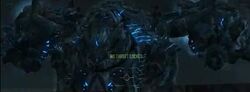 Alien warship