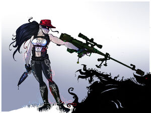 Whateley Caitlin and Voodoo by Drunkfu