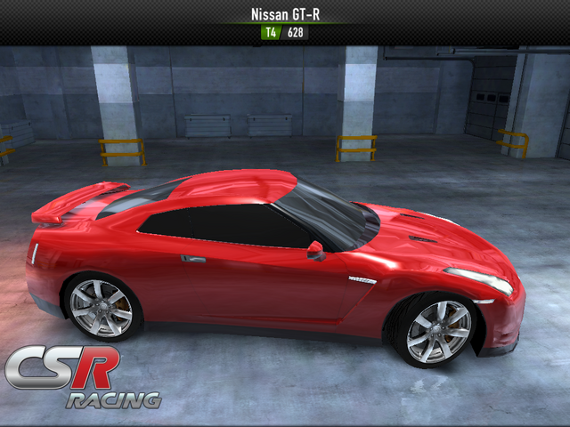 File:Red Nissan GT-R .png