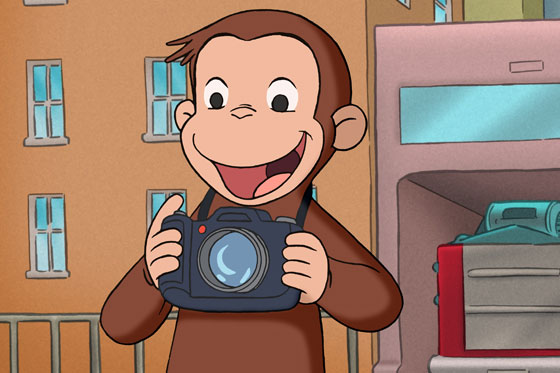 Image result for curious george camera