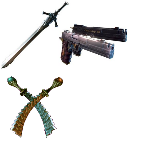 File:Dante's Weapons.png