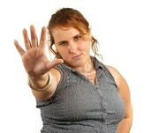 275228-a-beautiful-red-haired-girl-with-attitude--focus-on-girls-face-not-her-hand