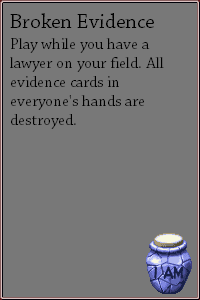 Broken Evidence