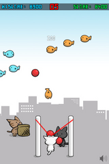 Cat Shot playscreen