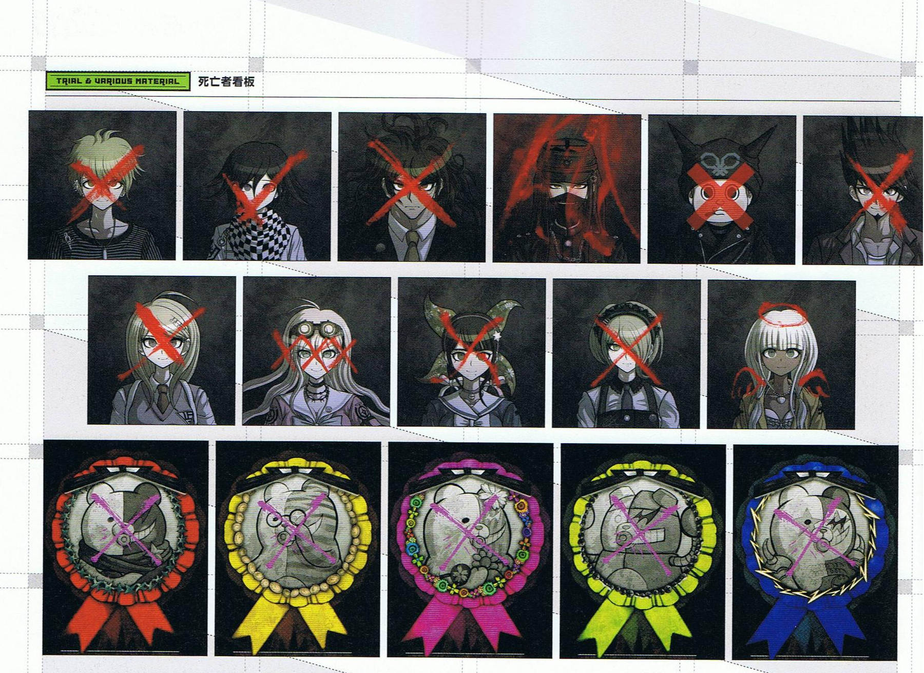 Image - Art Book Scan Danganronpa V3 Trial and Various Material