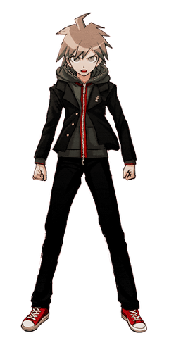 File:Makoto Naegi Fullbody Beta.png