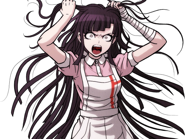 Image Mikan Tsumiki Halfbody Sprite (22).png Danganronpa Wiki FANDOM powered by Wikia