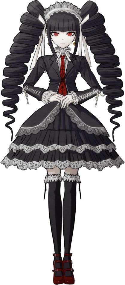Image - Celestia Ludenberg Fullbody Sprite (17).png | Danganronpa Wiki
