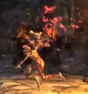 Fire Minion Frozen
