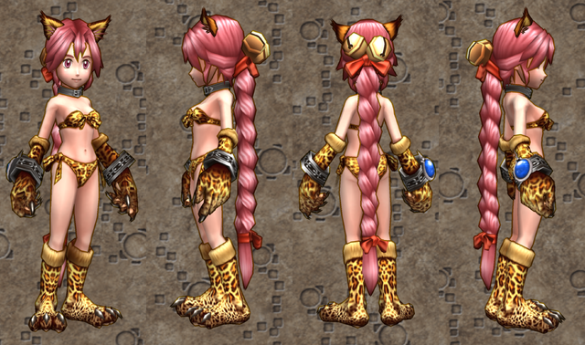 File:Dark Cloud 2 - Monica Panther Set.png