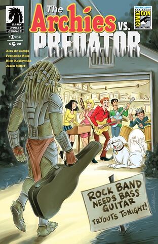File:Archie versus Predator 1 San Diego Comic-Con International Exclusive Variant Cover by Colleen Coover.jpg