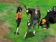 Urahara and Yoruichi