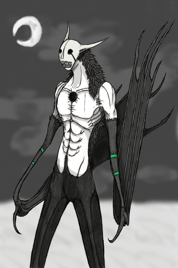 Image Ulquiorra's 1st Form (Original Hollow Form).jpg Darkness
