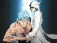 Ulquiorra stops Grimmjow