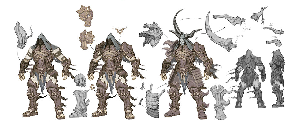 Character Concept Art From Initial Sketch To Final Design Character Concept Art From Initial Sketch To Final Design