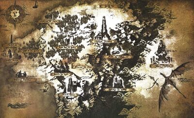 Drangleic Map