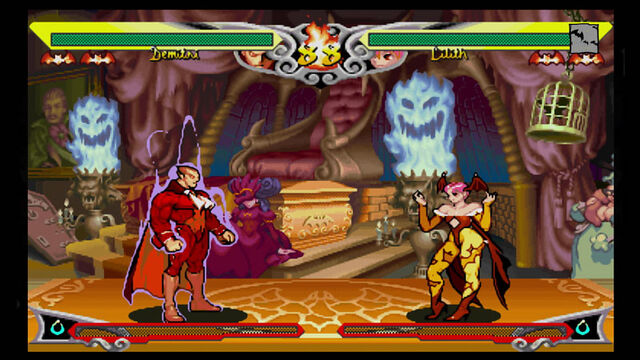 File:Darkstalkers Resurrection Full Screen.jpg