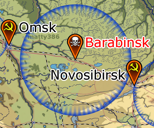 Crosses area
