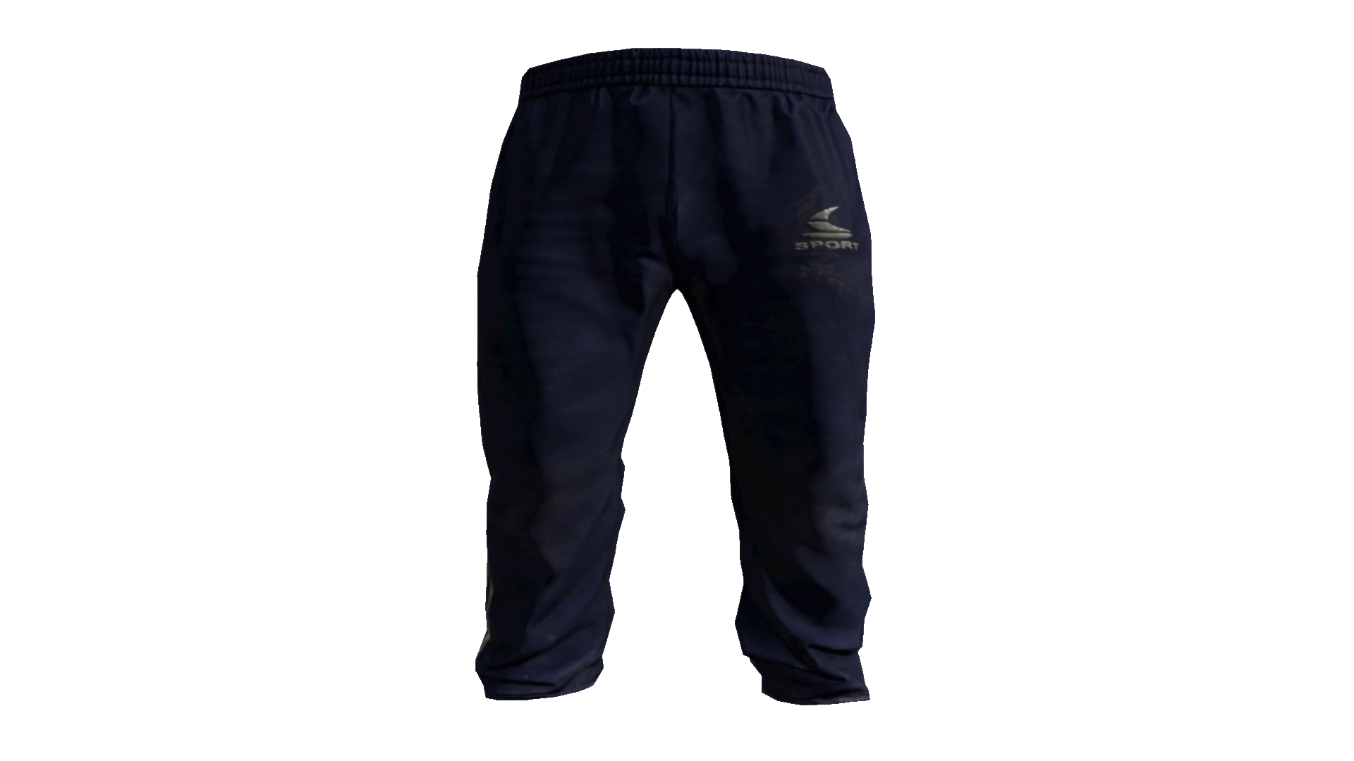 plain blue tracksuit bottoms