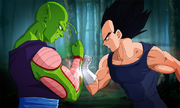 Piccolo and Vegeta THE CLASH by NamekianKAI