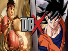 Ryu vs goku