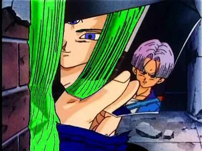 Mirai Emerald sees Trunks