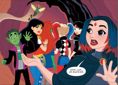 Image - DCSHG Raven debut.png  DC Super Hero Girls Wikia 