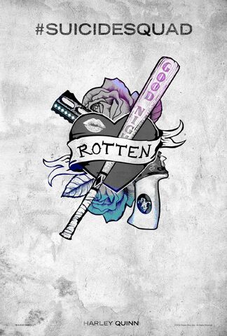 ファイル:Suicide Squad tattoo poster - Harley Quinn.jpg