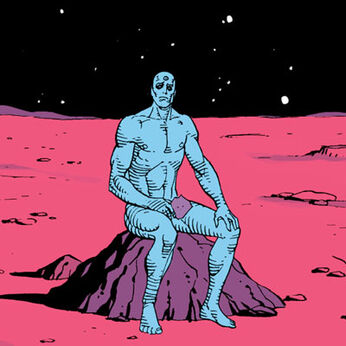 Dr-manhattan in moon