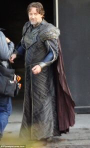 Jor-El filming