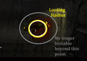 Body looting point