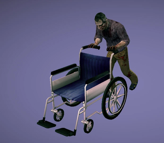 Image Dead rising wheelchair pushed by zombie.jpg Dead Rising Wiki