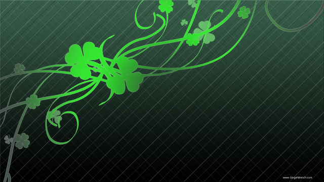 File:Shamrock black background.png