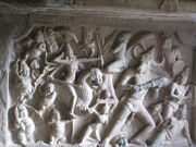 Durga Slays Mahisasura