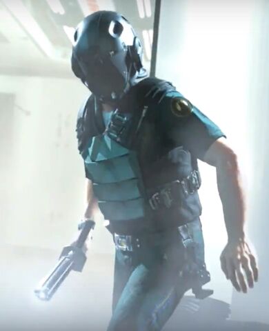 File:Correctional officer with stun baton.jpg