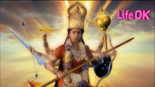 File:Eight-Armed Annoyed Goddess Durga.png