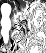 Goushi transformandose en Akuma