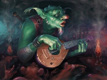 Goblin bard by igor grechany ostrov-d4viwoi