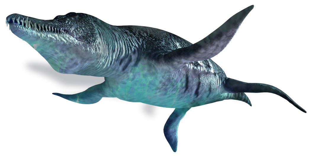 dinosaur that swims in the ocean