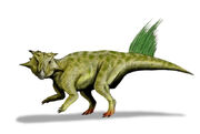 Psittacosaurus sibiricus whole BW