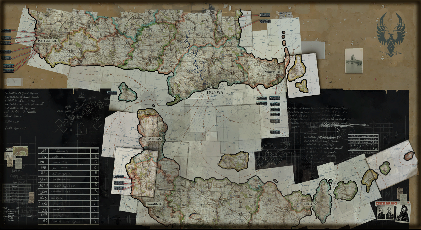 Карта островной империи dishonored
