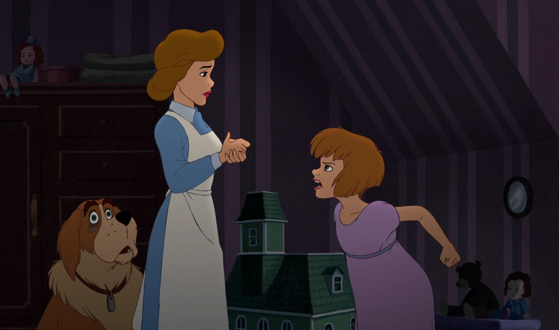 Image Jane throwing a hissyfit and refusing to listen to her mother