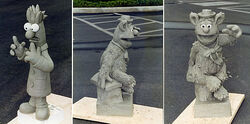 Muppet parade sculpts