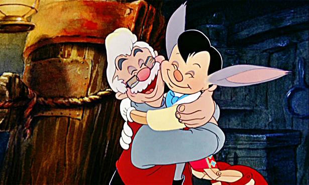 Image result for pinocchio disney geppetto